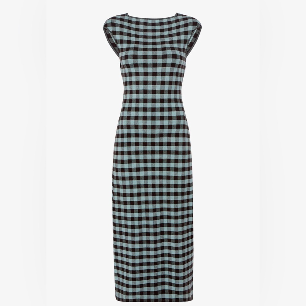 M.M. Lafleur Ziggy Checkered Dress - Size M